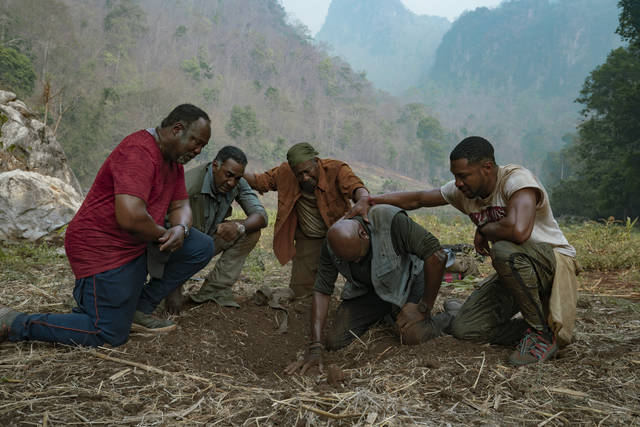 <p>This image released by Netflix shows, from left, Isiah Whitlock Jr., Norm Lewis, Clarke Peters, Delroy Lindo and Jonathan Majors in a scene from the Spike Lee film ‘Da 5 Bloods.’</p>
<p>AP photo</p>
