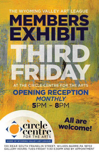 <p>Third Friday returns to Wilkes-Barre Feb 17, including Chelsea Smarr’s exhibit in the Maffei Gallery and the Members Exhibit in the Members Gallery for the monthly opening reception.</p>