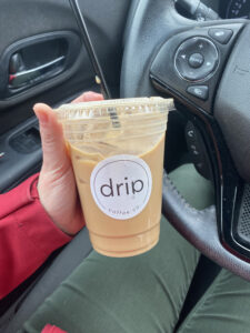 Drip Coffee Caramel Latte