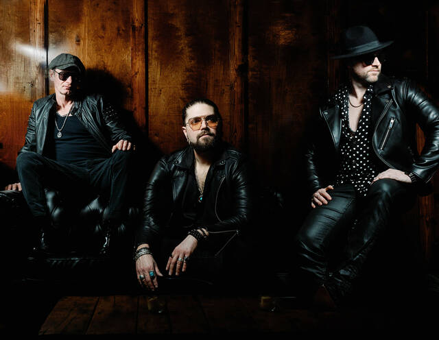 Dustin Douglas & The Electric Gentlemen poised to release their third studio album, “Black Leather Blues” on April 14