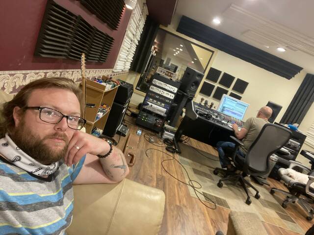<p>Chris Sansky is currently working in the studio to record and release his first official ten song album.</p>