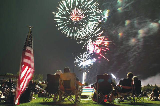 129791009_web1_fireworks
Fireworks like this will light up the night sky when hundreds of people pack Kirby Park in Wilkes-Barre for a Fourth of July display.