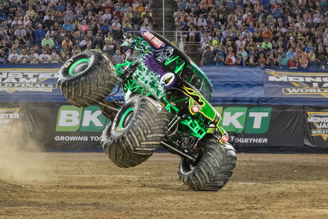 129999172_web1_Grave-Digger-20_04
Monster Jam returns to Wilkes-Barre to heat up Winter 2024 with high-energy monster truck thrills.
Photo Credit — ASM Global