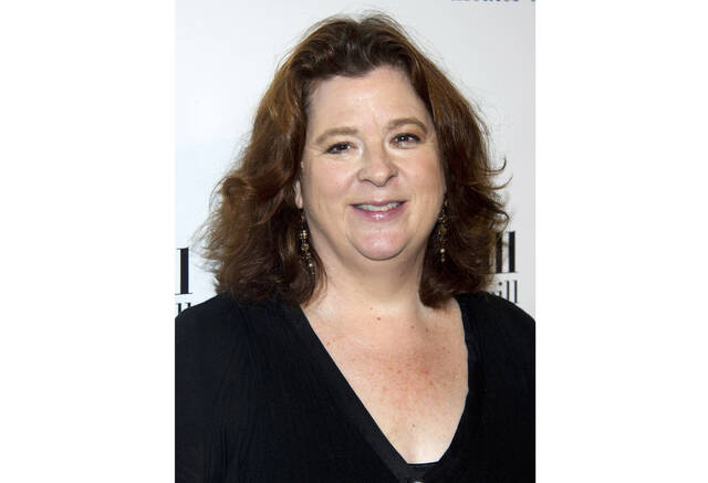 130061098_web1_130061098-bc7c6b89955e4d31ab35d9377eafa0b3
Playwright Theresa Rebeck attends the Eugene ONeill Theater Centers 12th Annual Monte Cristo Awards in New York on April 16, 2012. Rebeck will direct her own work Dig at 59E59 Theaters and her I Need That is landing on Broadway starring Danny DeVito and his daughter, Lucy.
AP photo