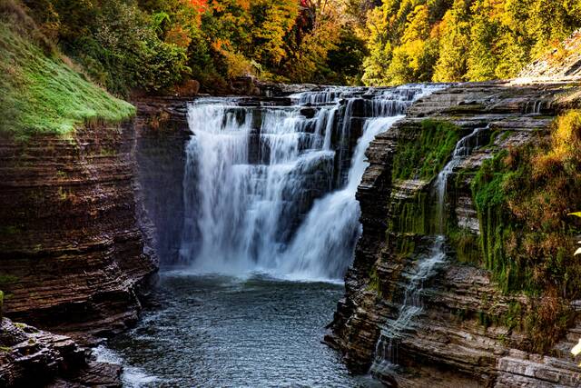 130280273_web1_Photographer-Robert-Bogdon-Letchworth-State-Park-20231_14--1- Letchworth State Park as photographed by Robert Bogdon, Director of Marketing and an Adjunct Professor at Luzerne County Community College “Autumn Falls” by Robert Bogdon
