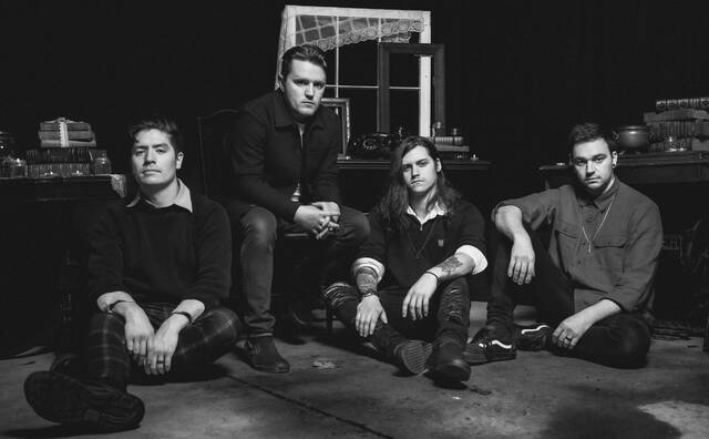 130572335_web1_So-Much-Hope-Buried
So Much Hope, Buried. from left to right: Andrew Blank (Guitar, Vocals), Derek Nowak (Vocals, Piano), Gavin Jacobs (Bass), Eric Novroski (Drums)
<em>Photo Credit — Submitted</em>