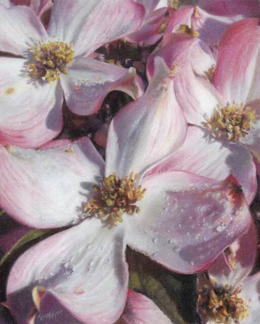 131235960_web1_LCCC-pinkdogwoodsmall--002-
April Showers, a pastel by Terese Rogers of Luzerne County Community College Faculty that will be exhibited at the gallery.
<em>Photo Credit — Submitted by LCCC</em>