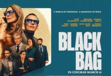 
			
				                                Michael Fassbender and Cate Blanchett star in new spy thriller, “Black Bag.”
                                 Photo Credit — IMDB

			
		