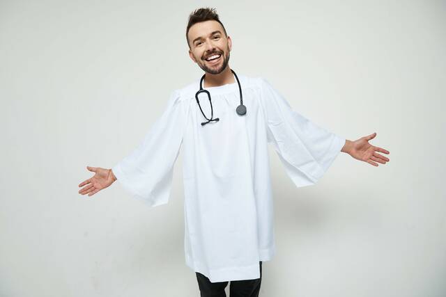 131458926_web1_Press-Photo--1
Viral comic sensation Nurse Blake takes his comedy to the stage on his latest stand-up tour from September through December 2025.
<em>Photo Credit — Submitted by F.M. Kirby Center</em>