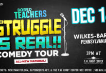 
			
				                                We see you, educators! Bored Teachers takes their all new “The Struggle is Real!” Comedy Tour to the F.M. Kirby Center on Sunday, Dec. 14, at 3 p.m.
                                 Photo Credit — Submitted by F.M. Kirby Center

			
		
