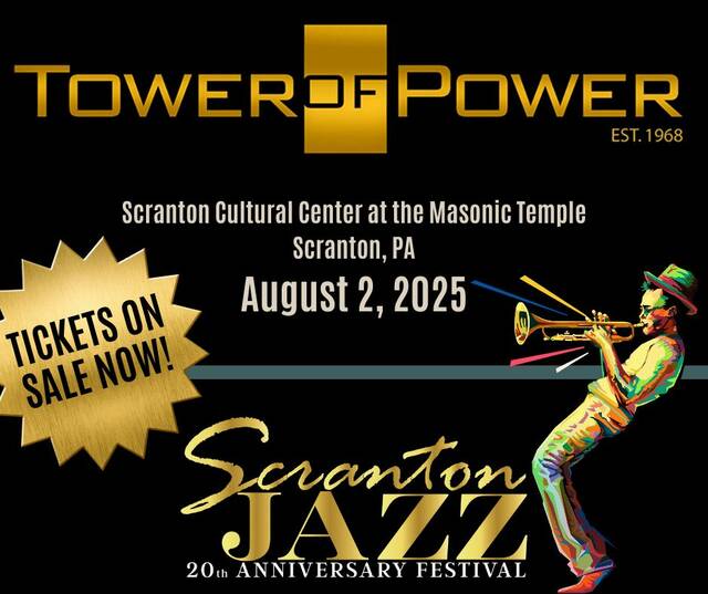 131494523_web1_487035567_967100858960902_2398503134664294333_n
Tower of Power will play the Scranton Cultural Center at the Masonic Temple on Saturday, August 2 during the Scranton Jazz Festival 2025.
<em>Photo Credit — Submitted by Scranton Jazz Festival</em>