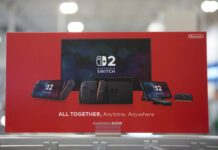 
			
				                                Nintendo Switch 2 display is seen at a Best Buy, Thursday, June 5, 2025, in Nashville, Tenn.
                                 AP Photo

			
		