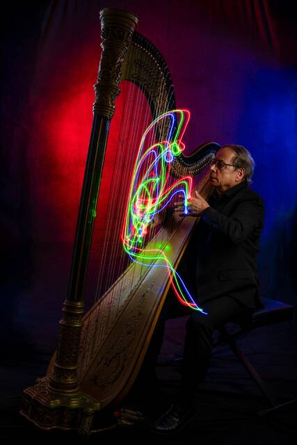 132165264_web1_harpist
NEPA Philharmonic Principal Harpist André Tarantiles will be featured March 12 in a concert that includes The Magic Harp by Irish composer Ina Boyle.
Darren Elias Photography