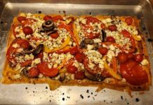 
			
				                                It takes a little extra work to layer the phyllo dough sheets for this pizza, but the final product is well worth it. With all the fresh ingredients atop the flaky base, we loved it so much I made it twice.
                                 Mark Guydish | for Times Leader

			
		