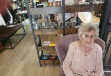 
			
				                                Elizabeth Lovecchio, soon to turn 88, will retire from Boscovs on May 8. She began working at the downtown Wilkes-Barre department store in 1970, when it was known as Fowler, Dick & Walker, The Boston Store.
                                 Mary Therese Biebel | Times Leader

			
		